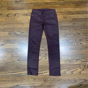 New Juicy Couture Burgundy Skinny Jeans Women’s Size 26